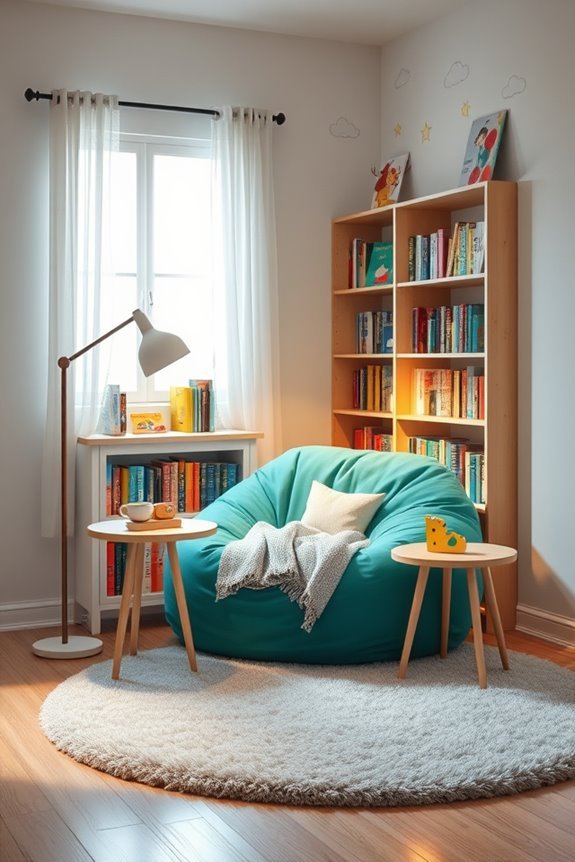 cozy reading nook retreat