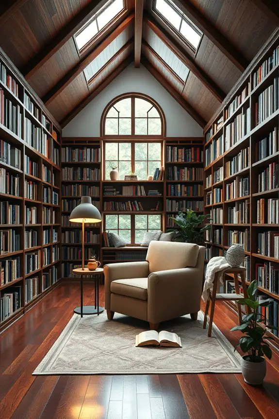 cozy reading retreat design