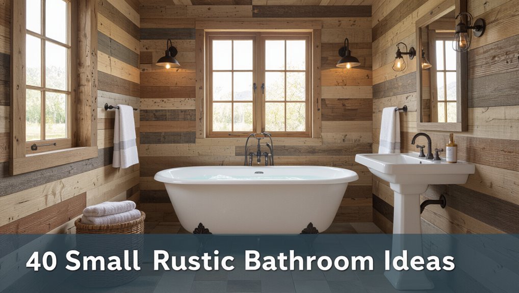 cozy rustic bathroom inspiration