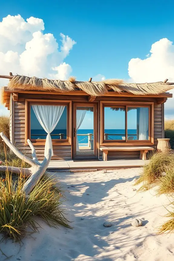 cozy rustic beach retreats