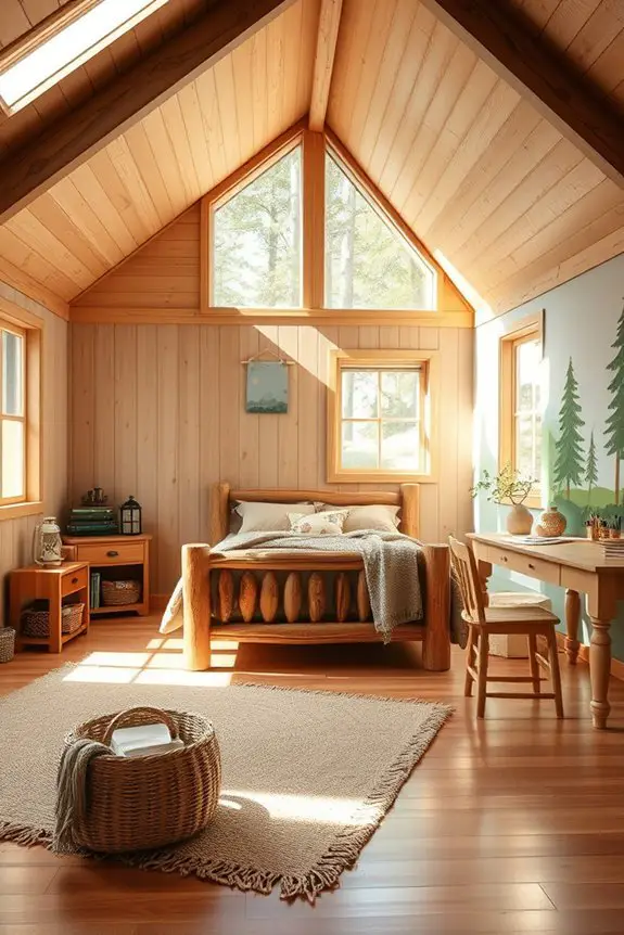 cozy rustic cabin aesthetics