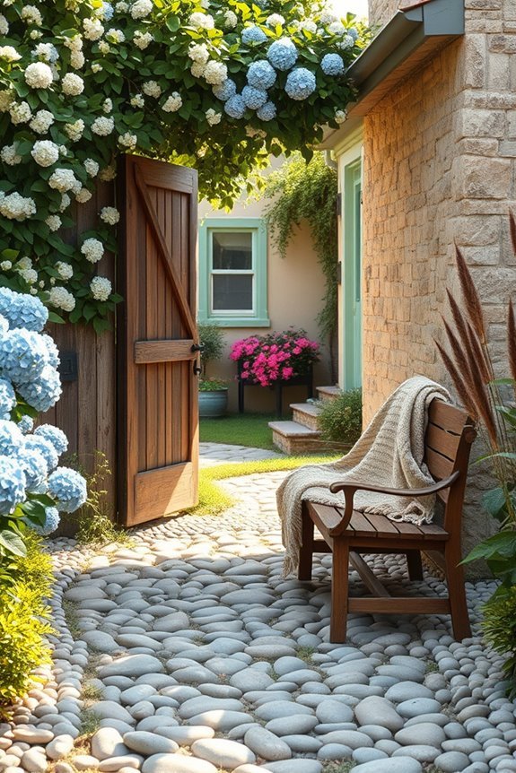 cozy rustic entryway charm