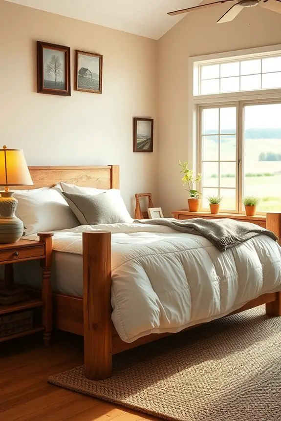 cozy rustic farmhouse retreat