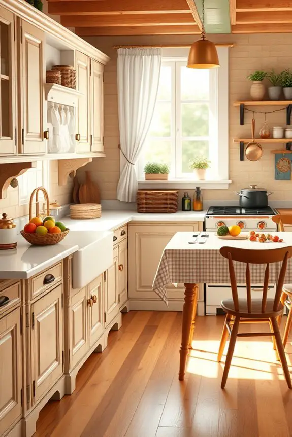 cozy rustic vintage charm