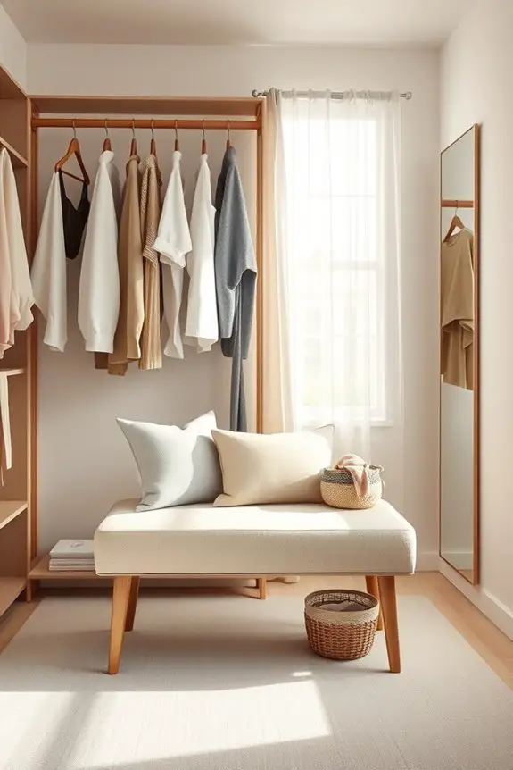 cozy seating enhances functionality