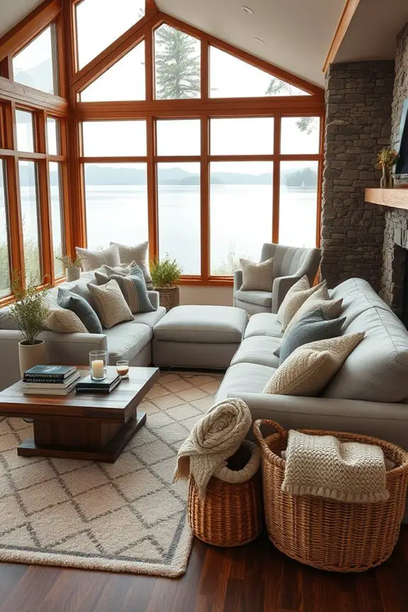 cozy seating for relaxation