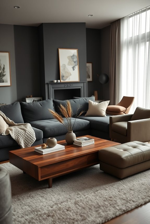 cozy stylish living room seating