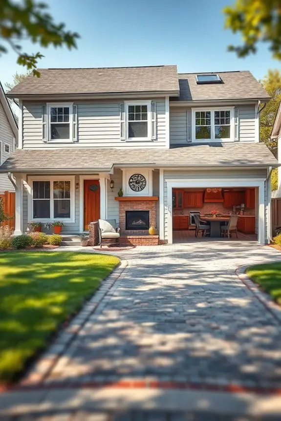 cozy suburban family home