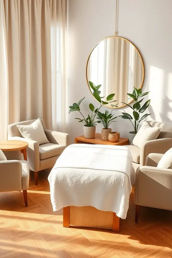 cozy textiles enhance atmosphere
