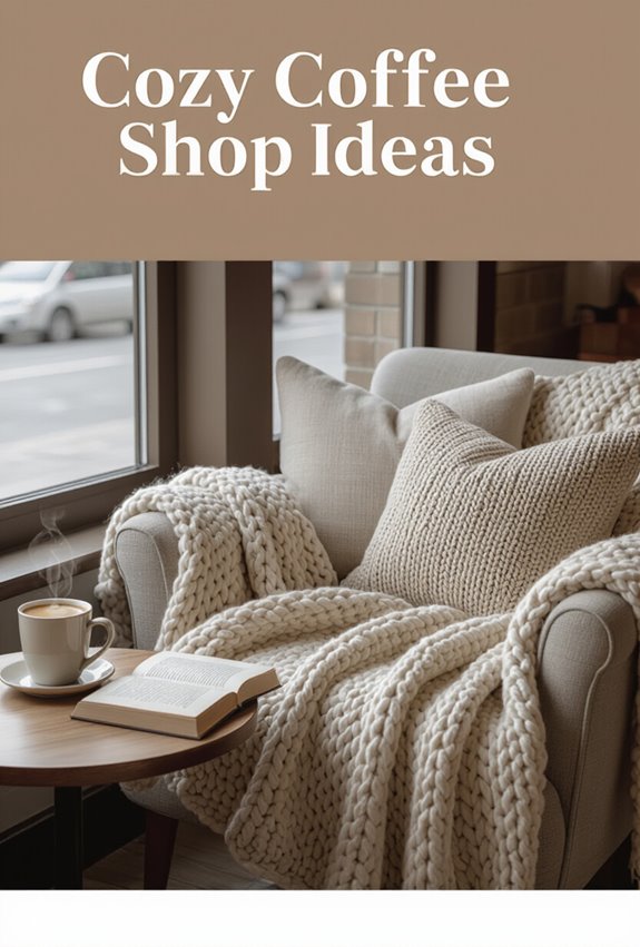 cozy textiles for ambiance