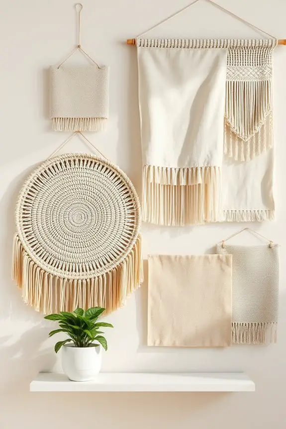 cozy vibrant textile decor