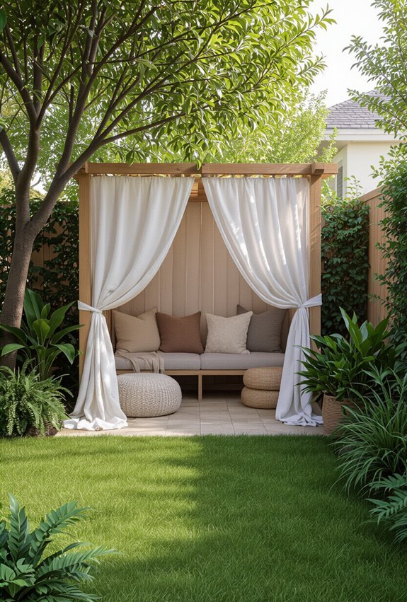 cozy vine draped children s nook