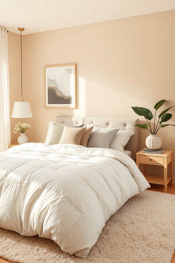 cozy warm beige decor