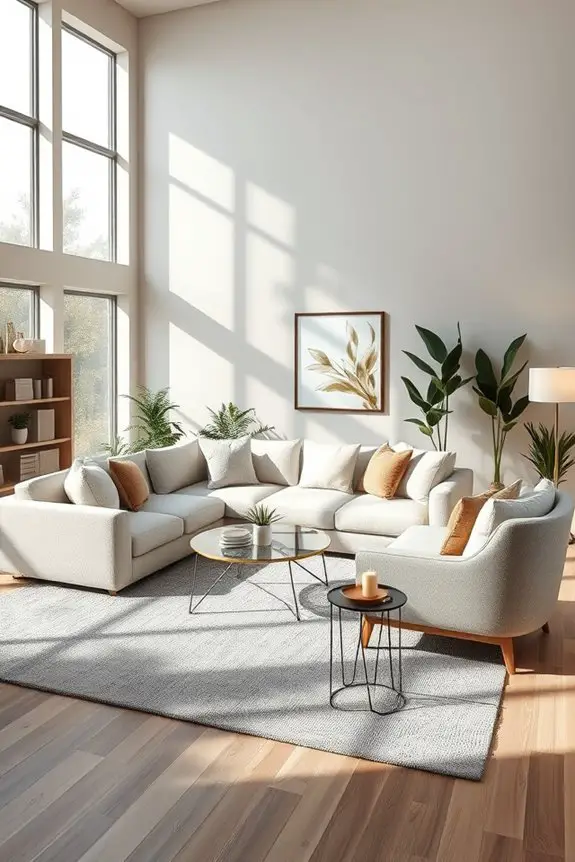 cozy warm inviting family space