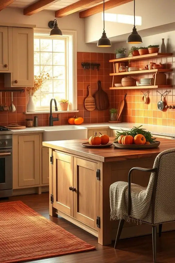 cozy warm kitchen atmosphere