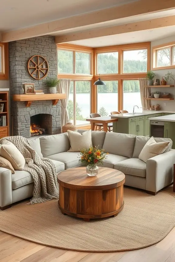 cozy warm neutral palettes