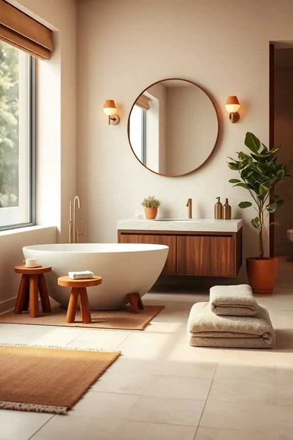 cozy warm tone ambiance