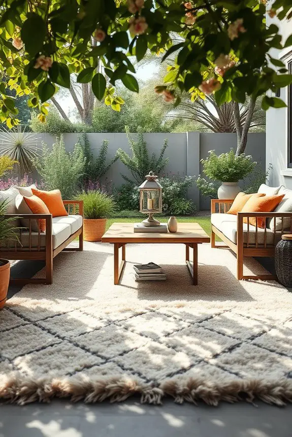 cozy weather resistant outdoor rugs