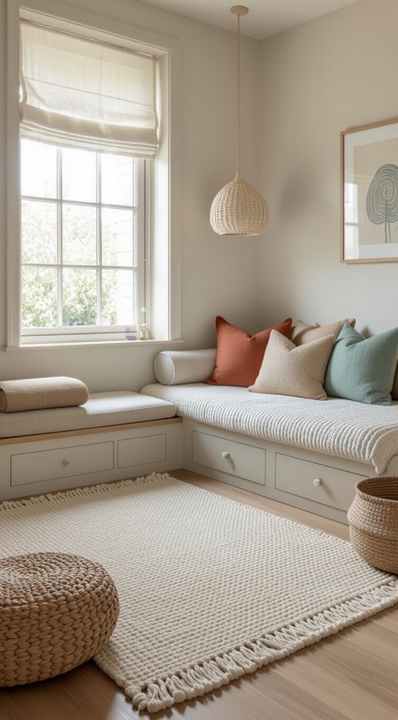 cozy zones with rugs