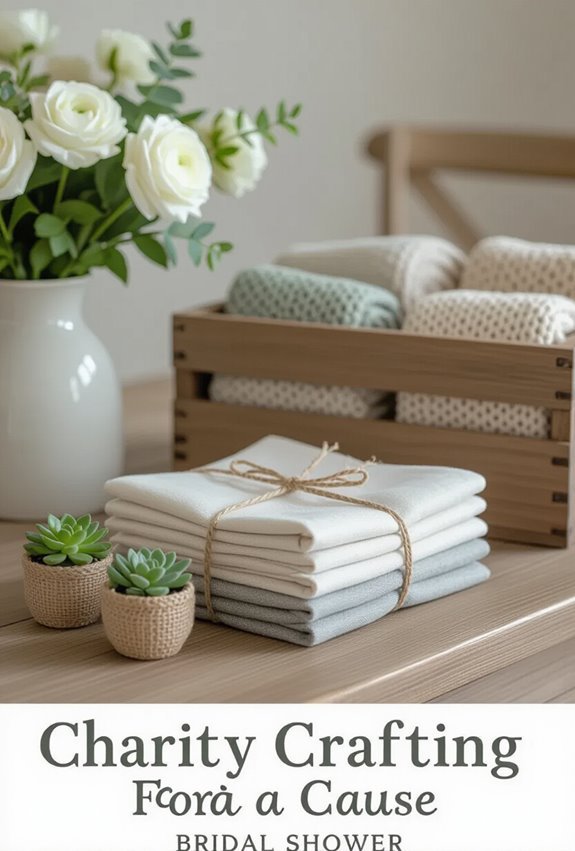 crafting for charity together