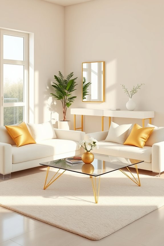 cream and gold elegance
