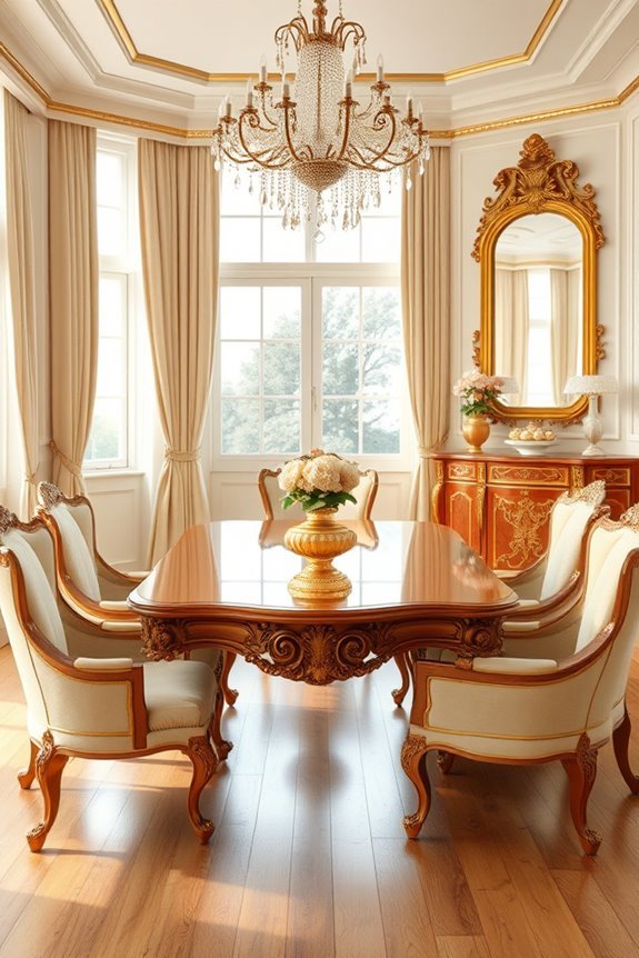 cream and gold elegance