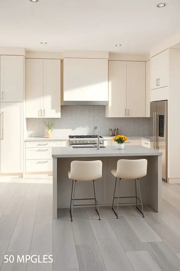 cream and grey elegance