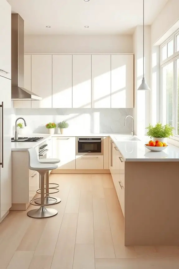 cream and white elegance
