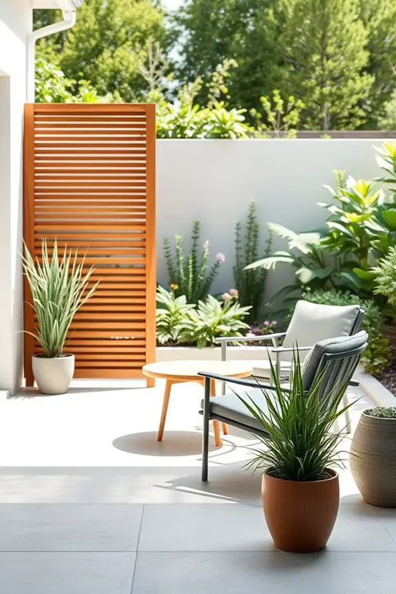 create a private retreat