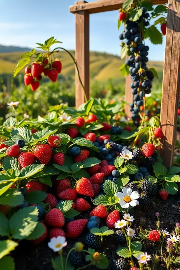 create a thriving berry patch