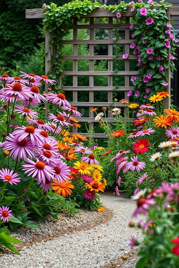 create a vibrant butterfly habitat