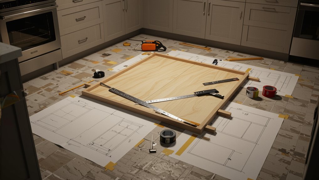 create cabinet template mock ups
