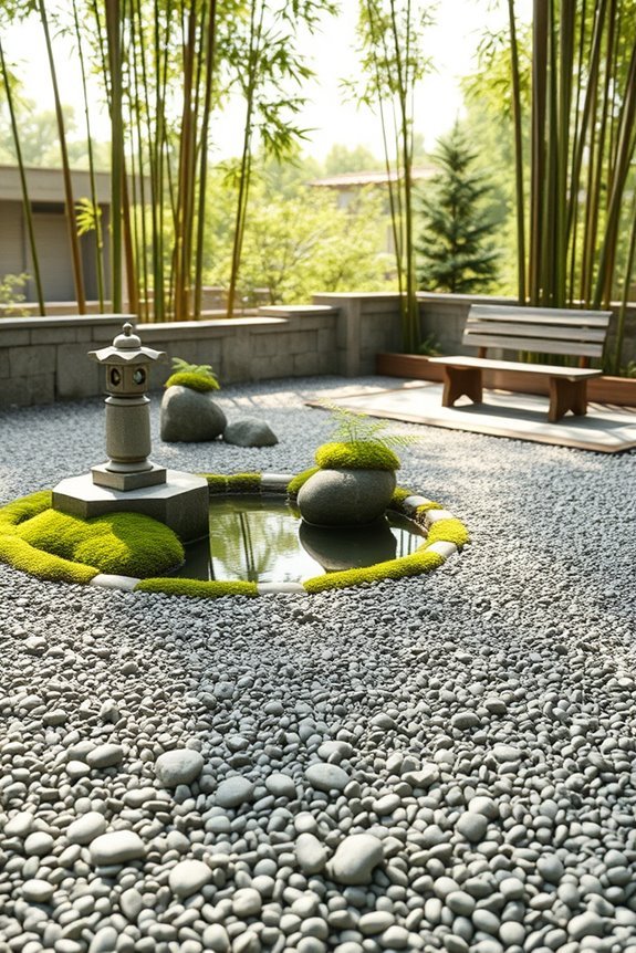 create peaceful zen garden