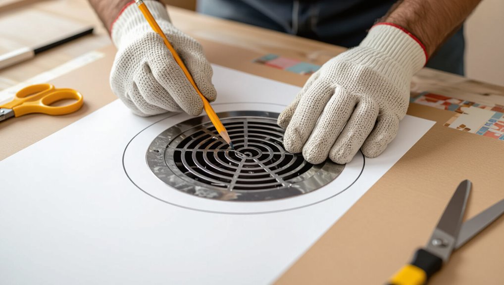 create precise cutting templates