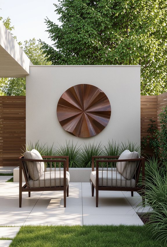 create weatherproof art wall