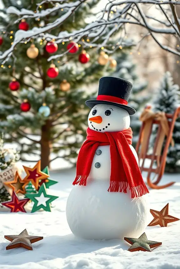 create your own snowman