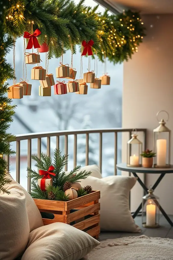 creative advent calendar decorations