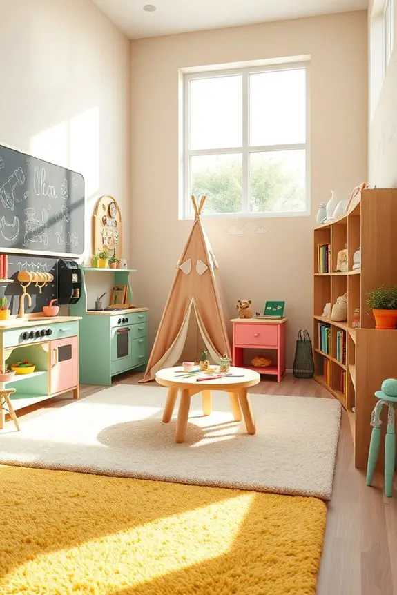 creative and engaging play area