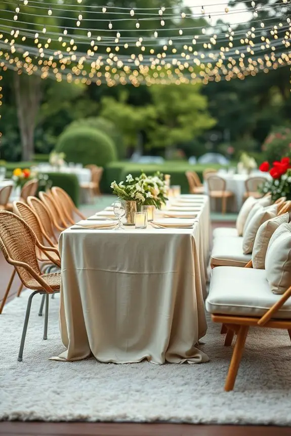 creative and inviting seating