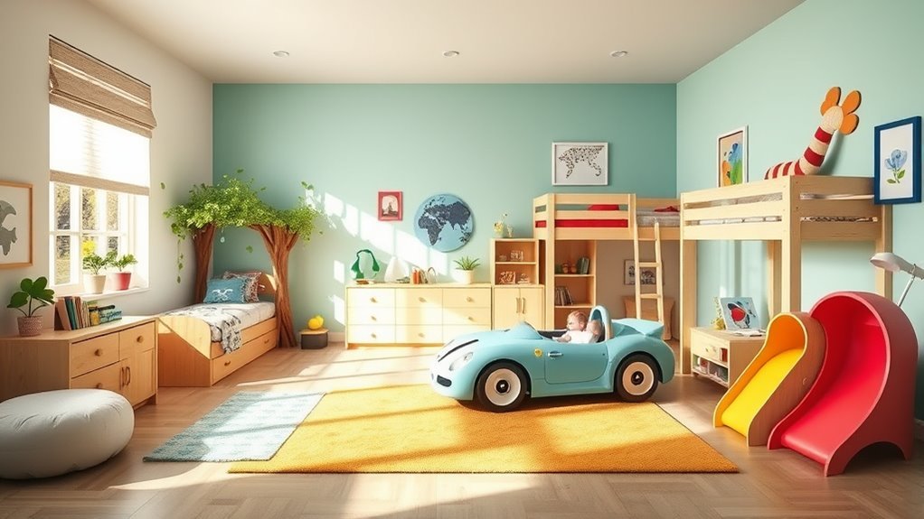 creative and playful beds