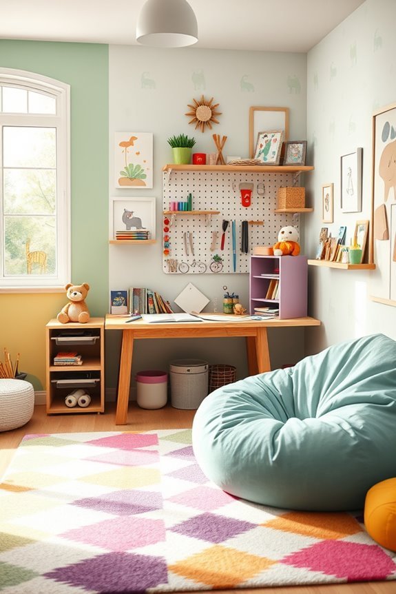creative artistic sanctuary room