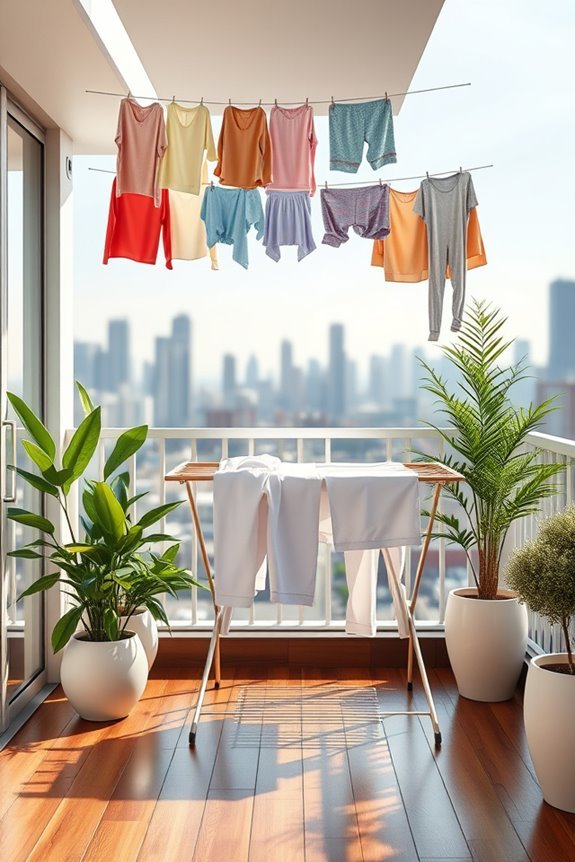 creative balcony drying solutions