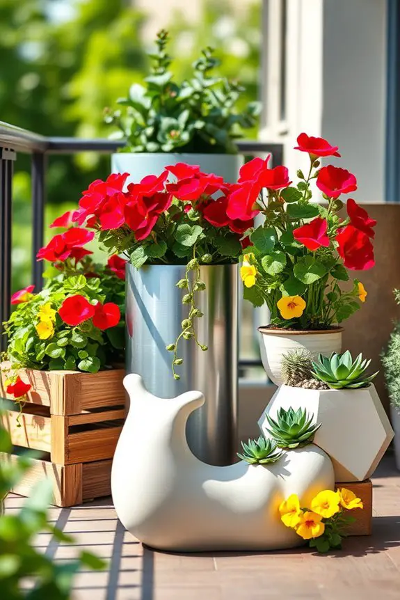 creative balcony planter designs