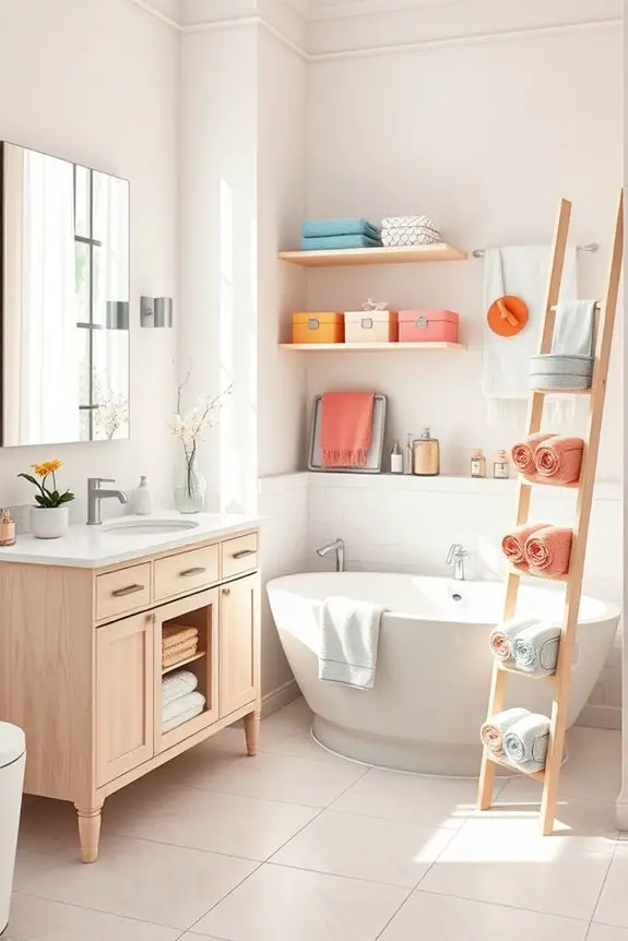 creative bathroom storage solutions