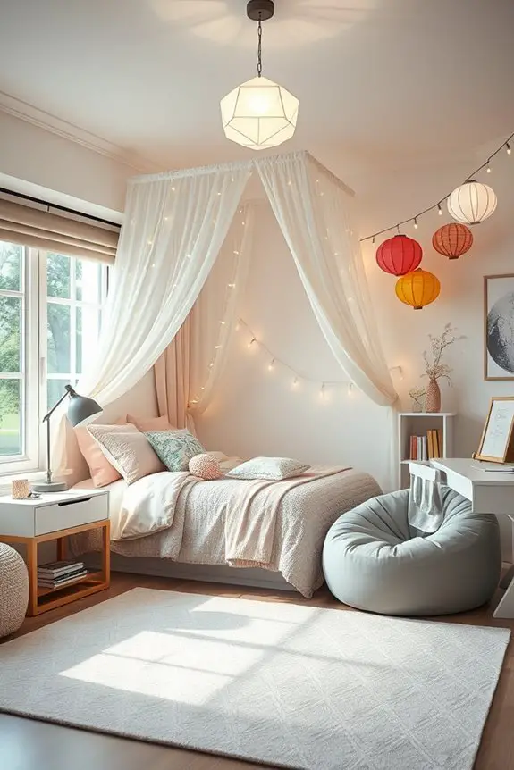 creative bedroom lighting ideas