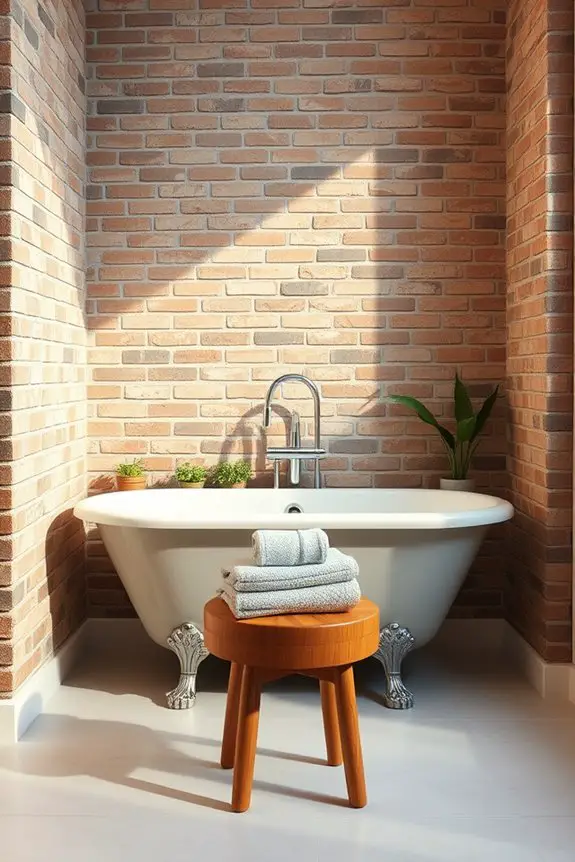 creative brick nook designs