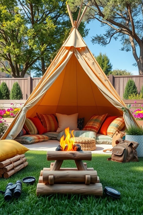 creative camping adventure zone