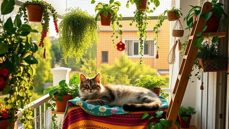 creative cat balcony designs