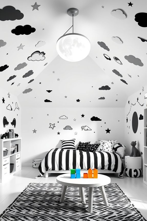creative ceiling transformations for kids