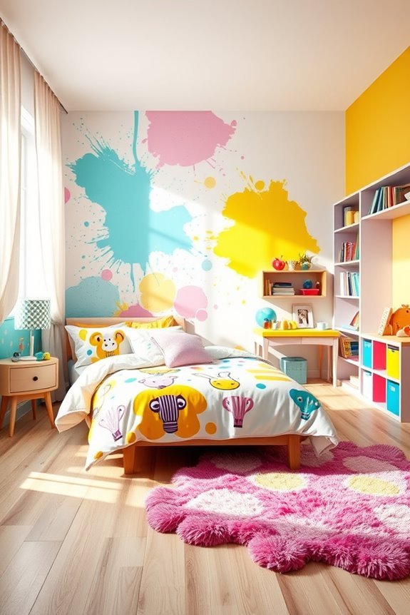 creative color splash techniques